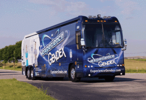 The Experience Gendex mobile showroom.