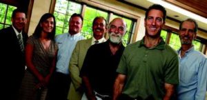 Left to right: Peter Lombardo, Equipment Sales Specialist; Kristen Esler, Regional General Manager; Rayn Baker, Equipment Service Technician; Stu Novick, Field Sales Consultant; Dr. Maurice 