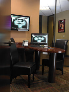 Dedicated space for personal treatment planning.