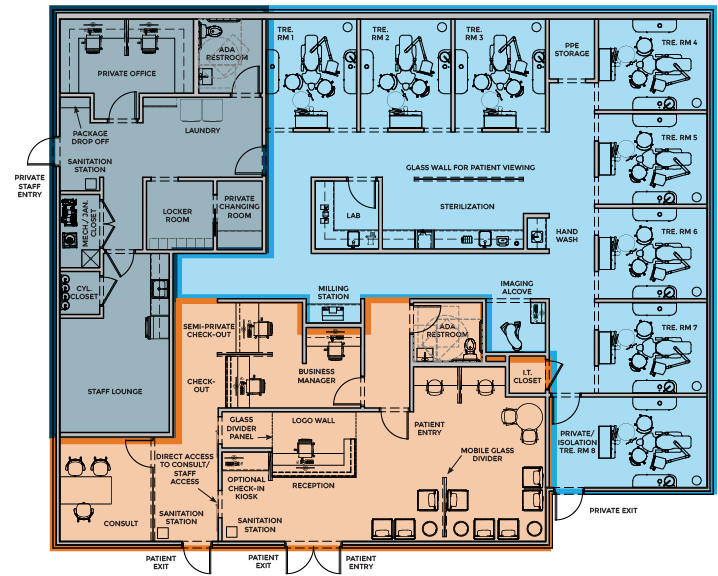 Infectious Disease Design floor plan