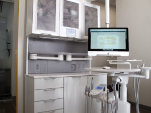 Treatment room cabinetry