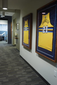 Dr. Corson has always loved Denver sports, and with his advanced cosmetic training and new location he has been able to have some local sports heroes as patients in his practice.