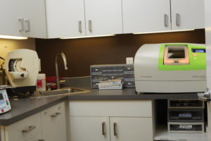 Dr. Corson fabricates close to 90% of restorations in his office, same-day. Two laptops are connected to the PlanMill, and his volume has grown so significantly that he plans to add a second PlanMill to his practice in the near future to keep up with the demand.