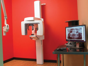 The X-ray area includes an Instrumentarium OP30 digital pan and a Progeny Preva intraoral X-ray.