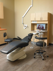 Spacious treatment rooms with warm neutral colors and comfortable, but durable, Royal chairs were specially designed for wheelchair accessibility.
