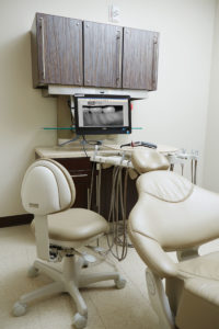 Treatment room cabinetry