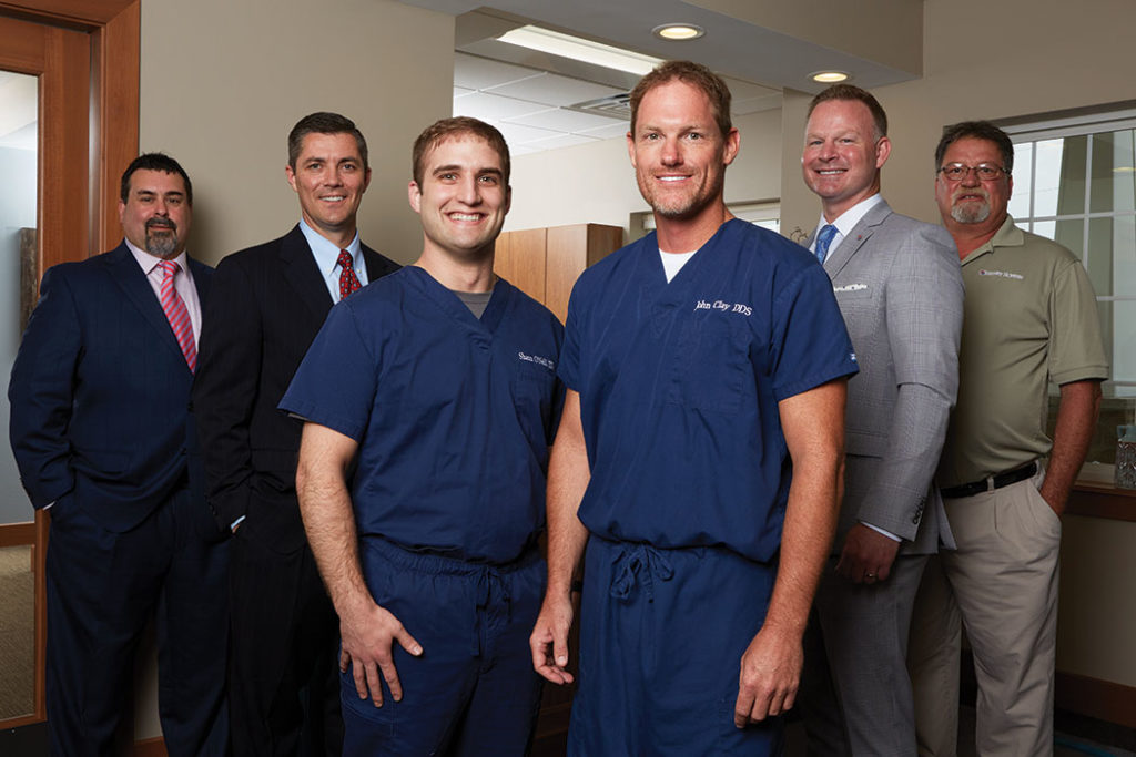 Doctor and Henry Schein portrait.